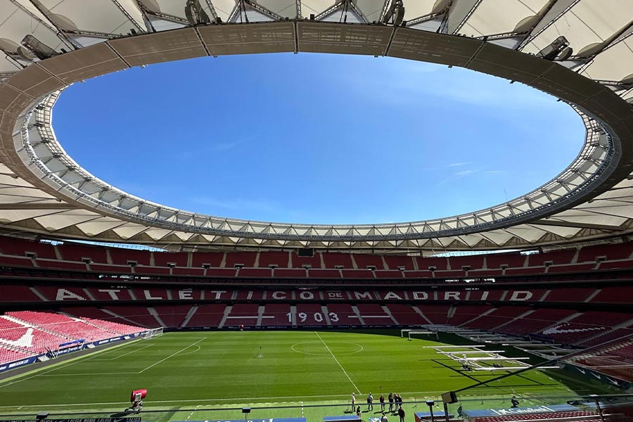 Atlético Madrid voetbalreis