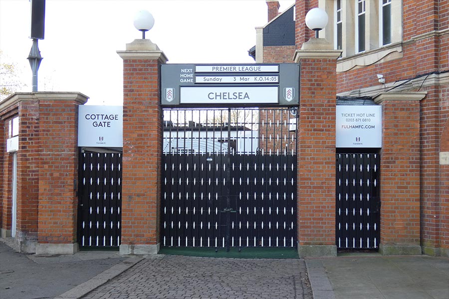Fulham voetbalreis