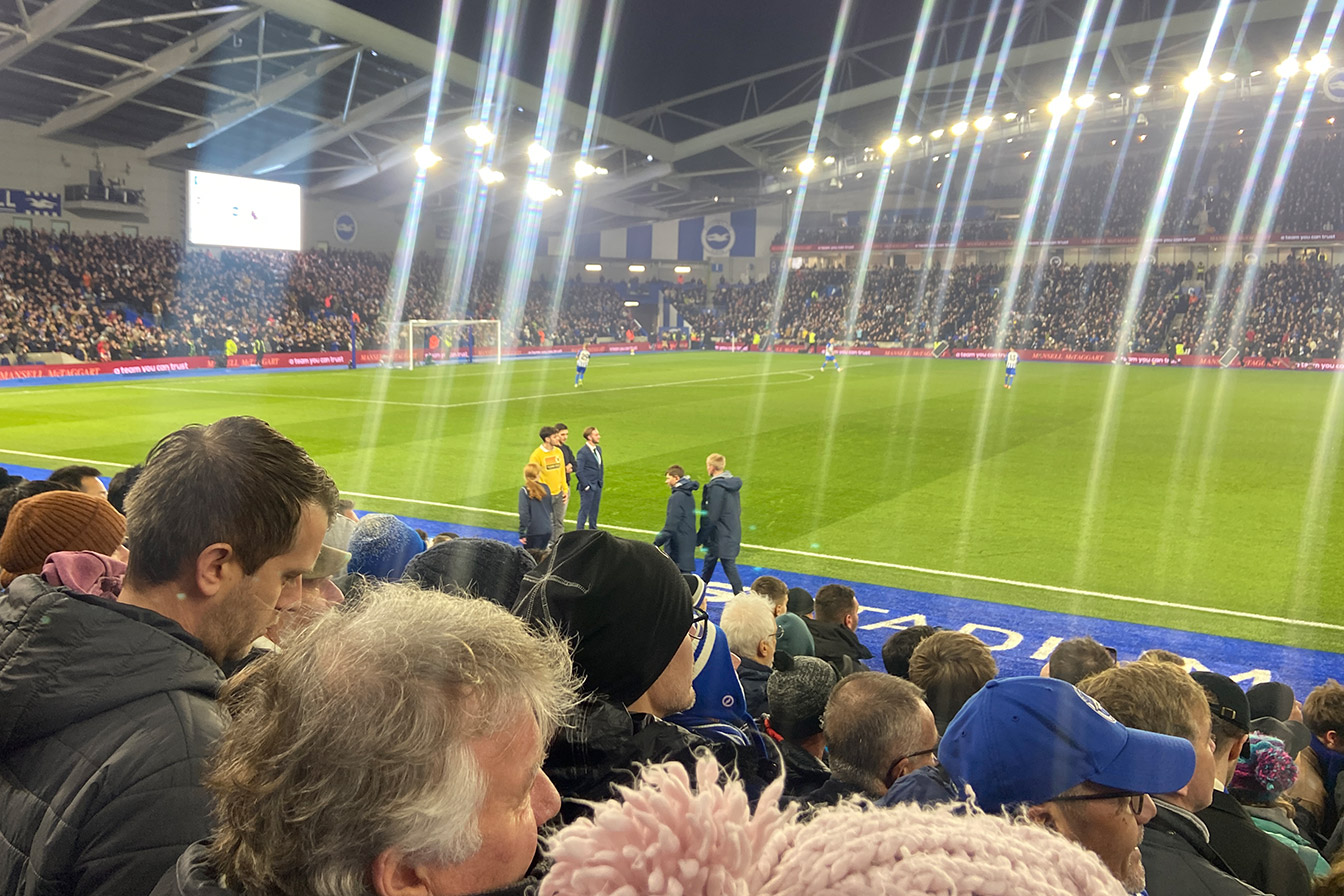 Brighton & Hove Albion voetbalreis